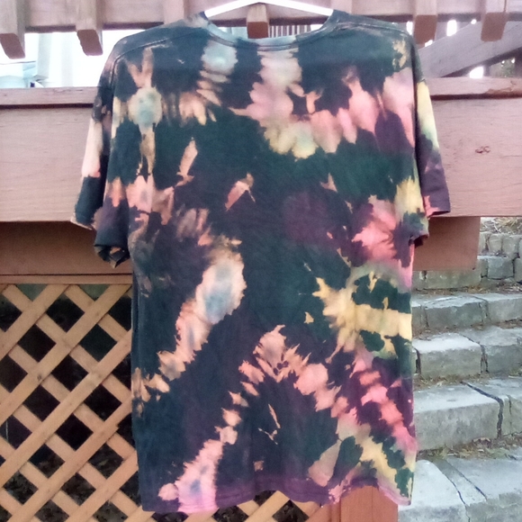 🎨Custom Tie Dye Beatles Abbey Road Shirt, L🍏 - Picture 3 of 6